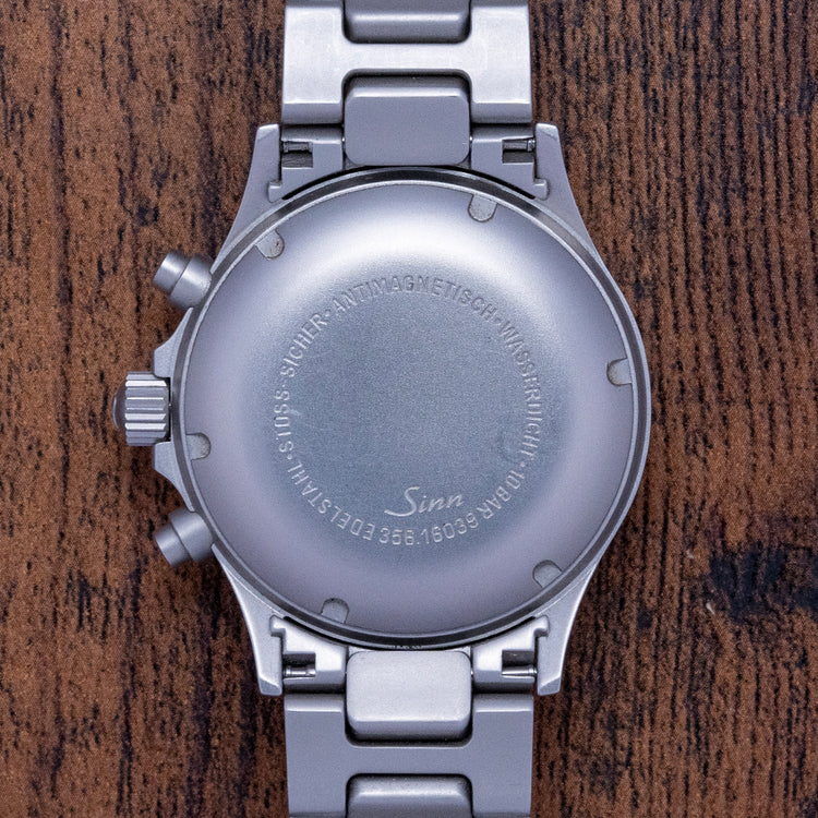 2019 Sinn 356 Sa Pilot Chronograph Bracelet 356.081