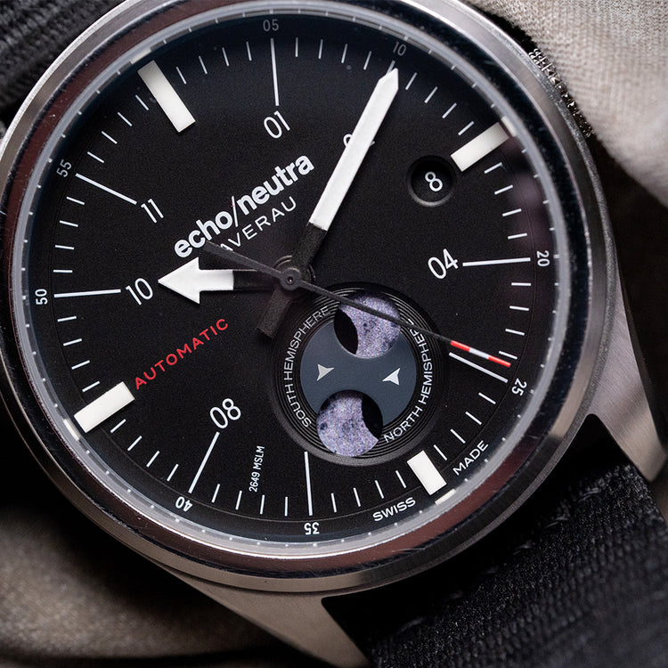 2022 Echo/Neutra Averau 39mm Moon Phase Black