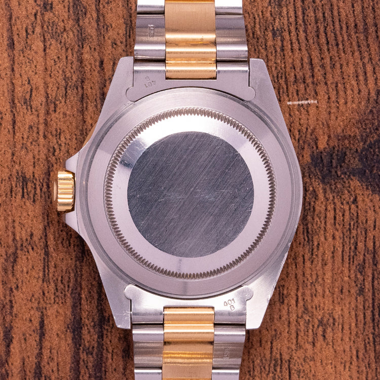 1991 Rolex Submariner Steel & Gold Black Dial/Bezel 16613