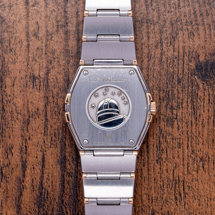 2017 Omega Constellation 27mm Steel & Red Gold MOP/Diamond Dial