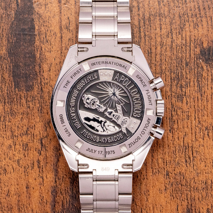 2011 Omega Speedmaster Apollo Soyuz Meteorite Limited Edition