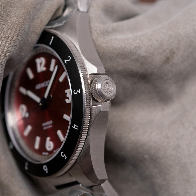 2026 Abinger NIMROD Red Dial Limited Edition 38.5mm