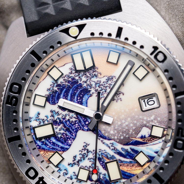 2020 San Martin '6105 Turtle' Full Lume Wave 42mm SN0068G