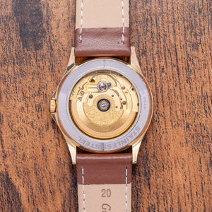 1990s Wittnauer Automatic ETA 2824-2 36mm Gold Plated