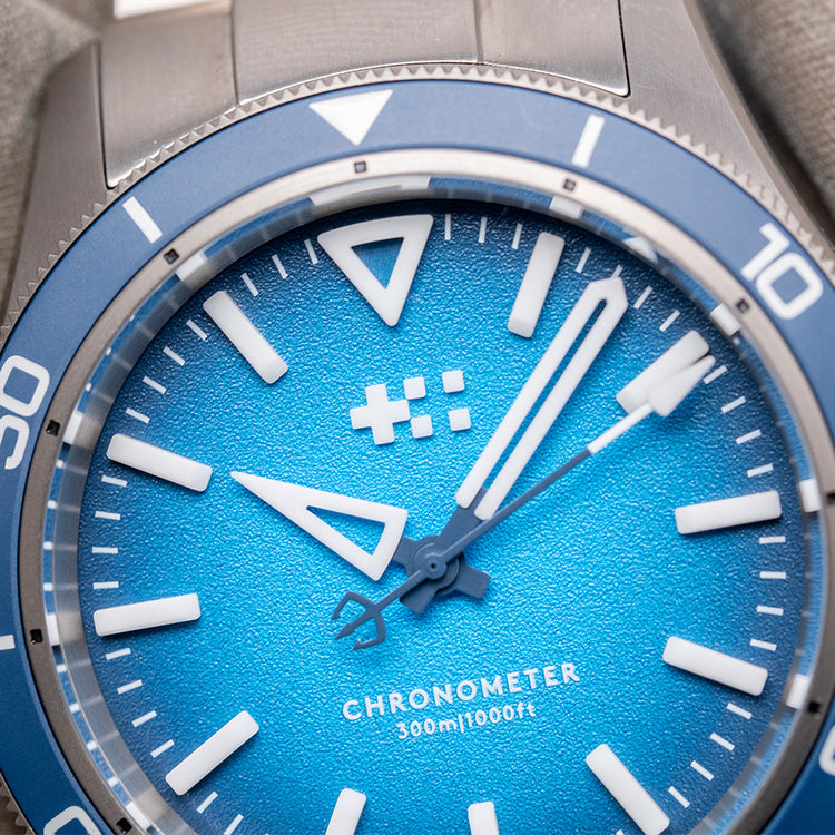 2025 Christopher Ward C60 Trident Lumière Blue 41mm