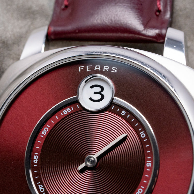 2023 Fears Christopher Ward Alliance 01 Jump Hour Red Dial