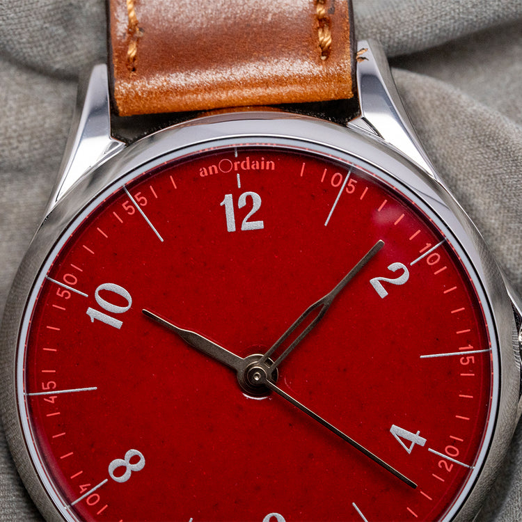 2020s AnOrdain Model 1 Medium Post Office Red 38mm Auto