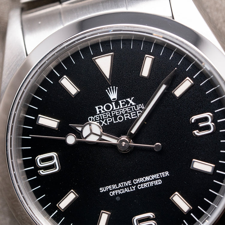 1995 Rolex Explorer 1 36mm on Bracelet with Papers 14270