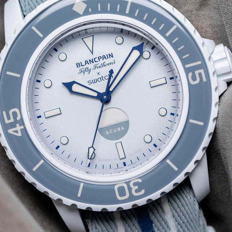2024 Swatch x Blancpain 'Fifty Fathoms' Antarctic Ocean