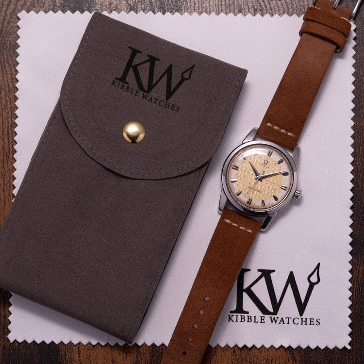 1956 Omega Seamaster Manual Cal. 420 Waffle Dial 2759-10