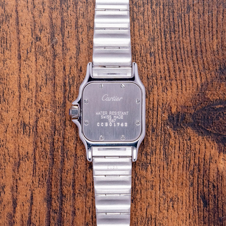 2000s Cartier Santos Galbée Steel & Gold 24mm 1567