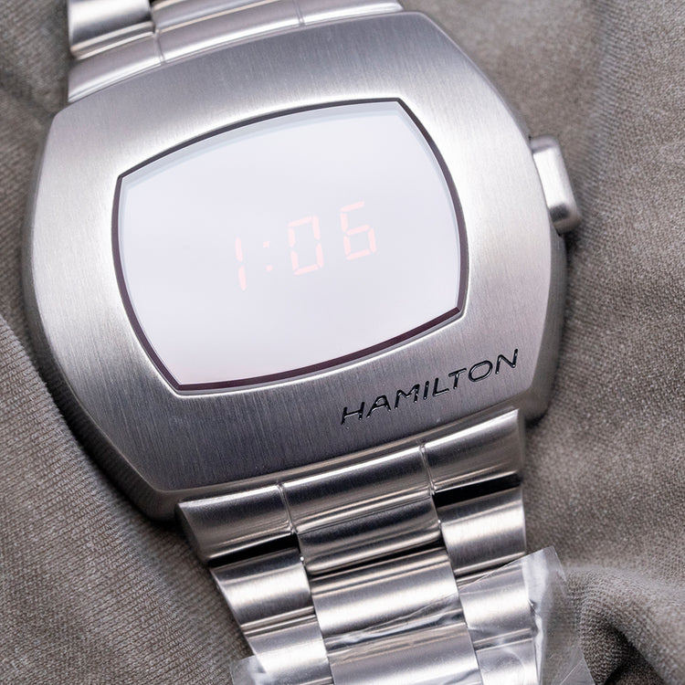 2022 Hamilton American Classic PSR Digital Quartz 'Red' H52414130