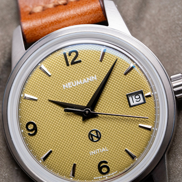 2025 Neumann Initial No.1 Green Textured Dial 36mm