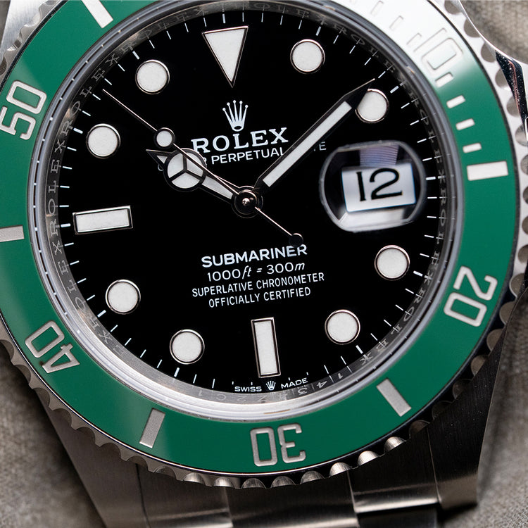 2022 Rolex Submariner Date 41mm 'Starbucks' Green Bezel 126610LV