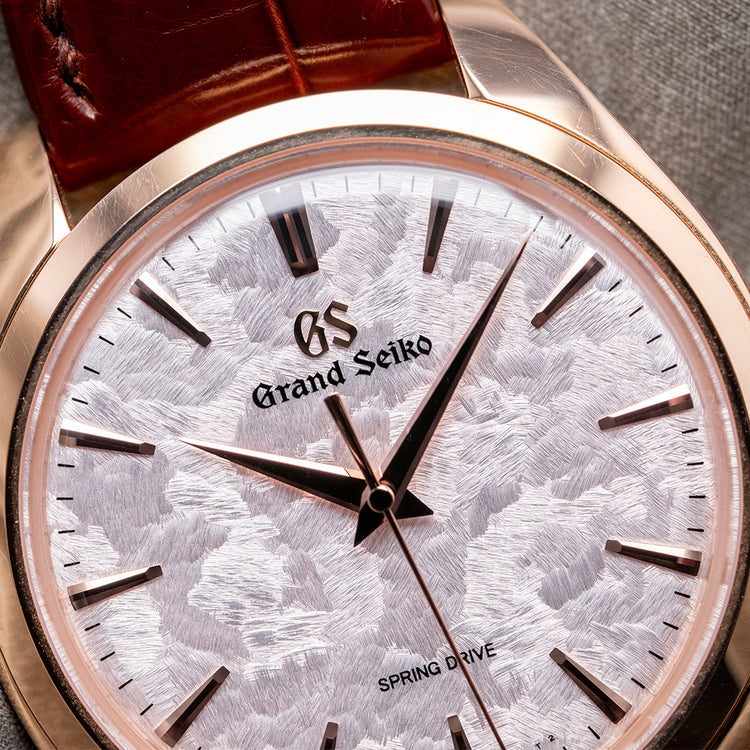 2023 Grand Seiko 18ct Rose Gold ‘Hana-ikada’ SBGY026G 38.5mm Limited