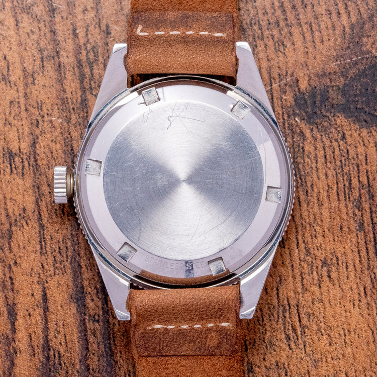 1960s Girard Perregaux Gyromatic Deep Diver 8867 V 39mm