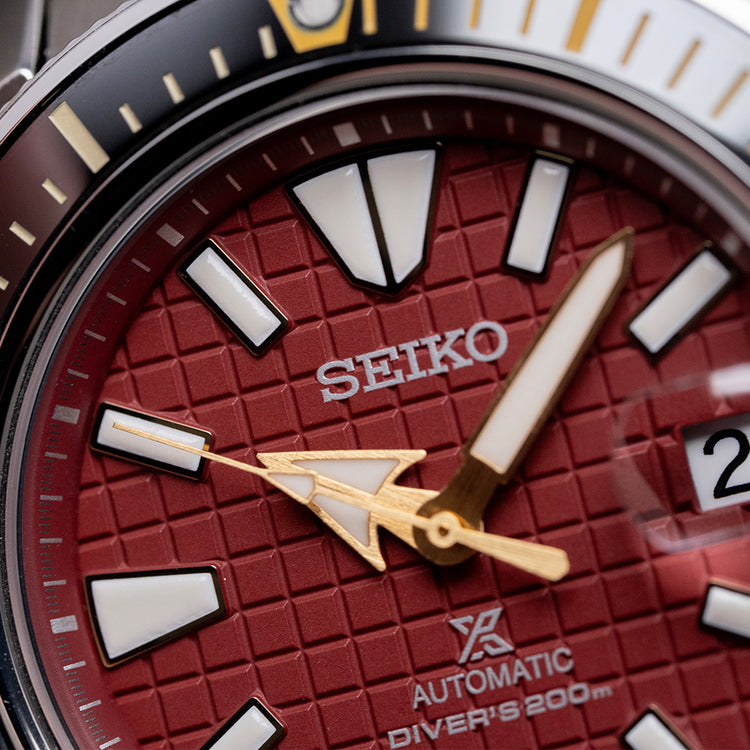 2022 Seiko Suigun “Samurai” Limited Edition Red 44mm SRPH61K1