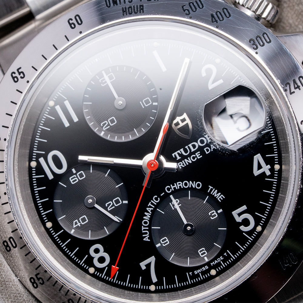初虎ページ 1998 Tudor Prince Date 'Pre-Tiger' 40mm Black 79280