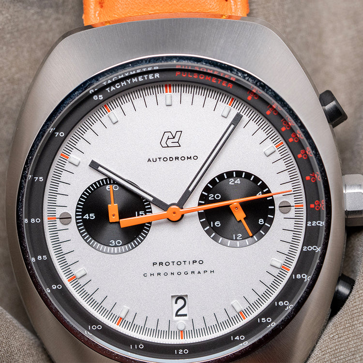 2024 Autodromo Prototipo Chronograph White 42mm