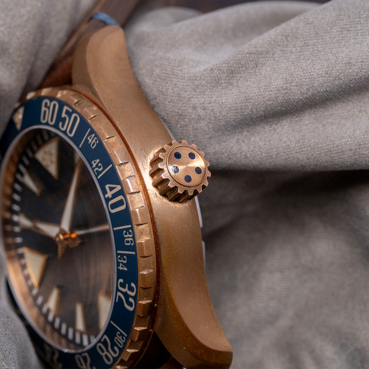 2024 Eterna Kontiki Bronze Diver 44mm Limited Edition Blue