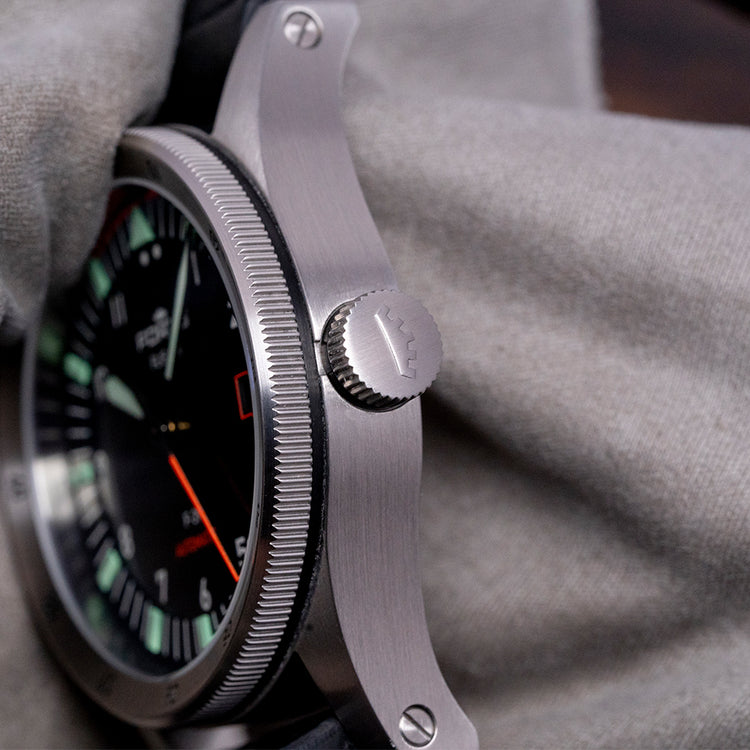 2021 Fortis Flieger F-39 Automatic 39mm Black Dial