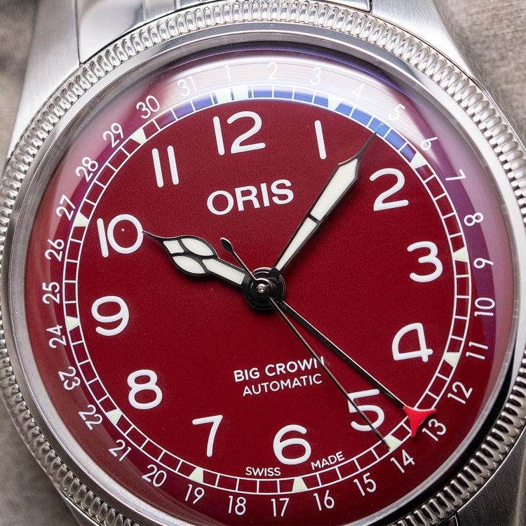 2022 Oris Big Crown Pointer Date 40mm Red Dial Automatic