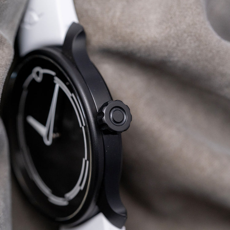 2025 MING 37.02 Monolith Black DLC 38mm Automatic