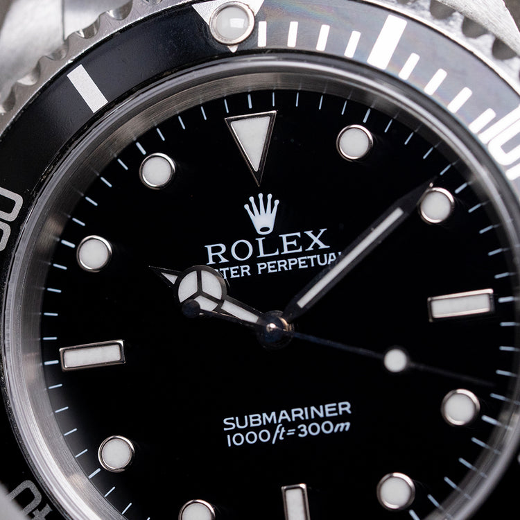 1999 Rolex Submariner No-Date "2 Liner" 40mm 14060