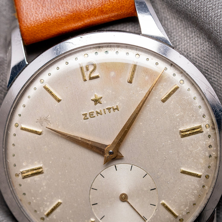1950s Zenith 'Oversized' Manual Cal. 126 Steel 36mm