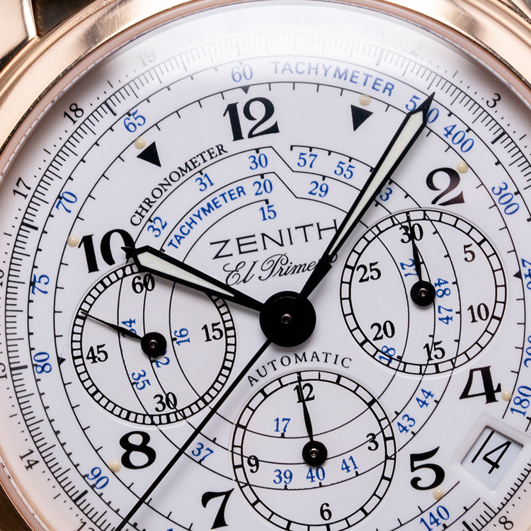 1997 Zenith El Primero Chronomaster Limited Rose Gold 17.0500.400