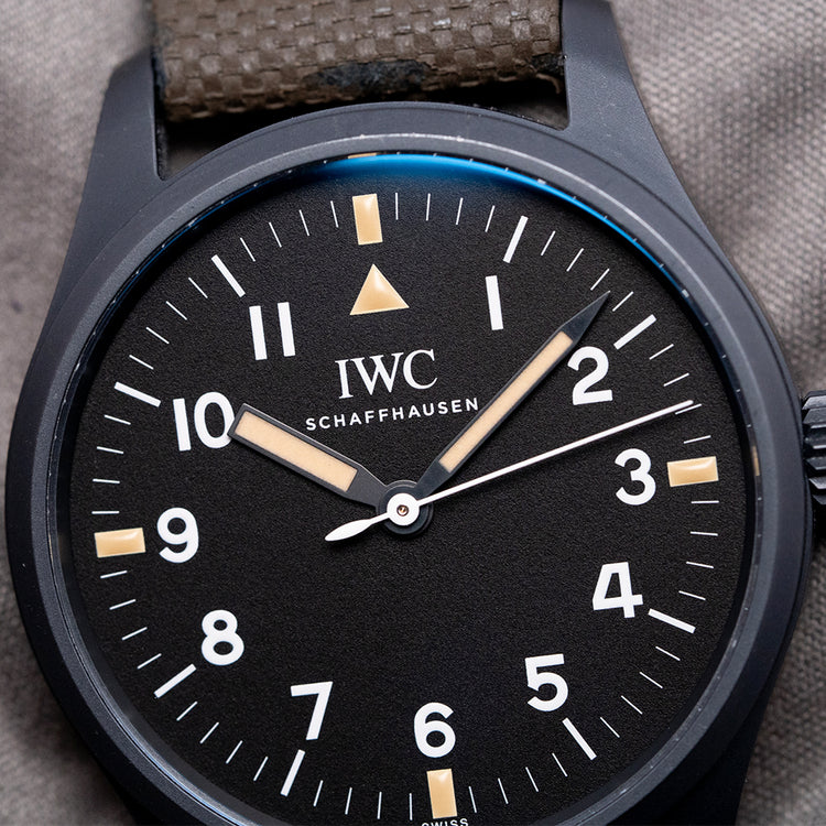 2019 IWC Pilot's Watch Mark XVIII Edition "Hodinkee" Black 39mm
