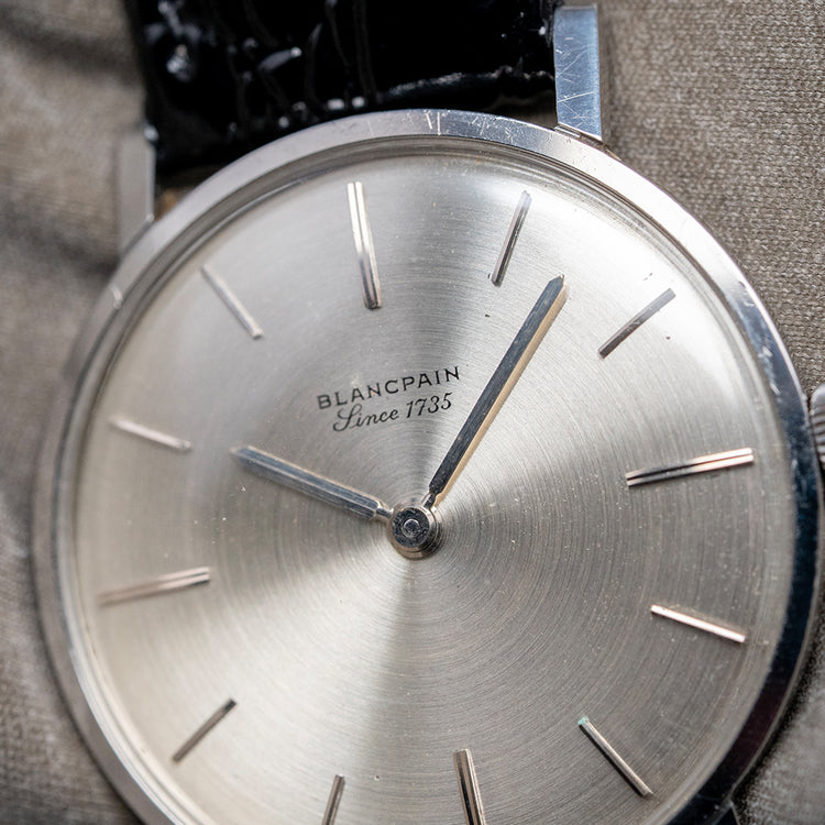 1960s Blancpain Rayville 'Ultra Thin' Steel 34mm
