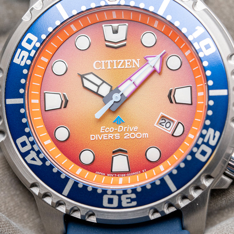 2023 Citizen Promaster Diver 200m Orange Dial 44mm