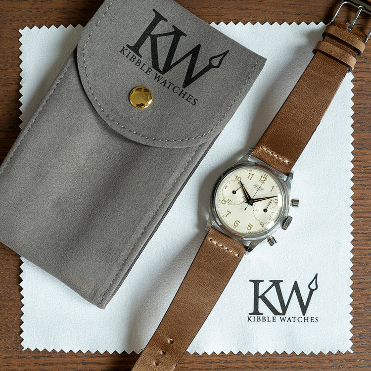 1950s Heuer Chronograph 35mm Stainless Steel 68952