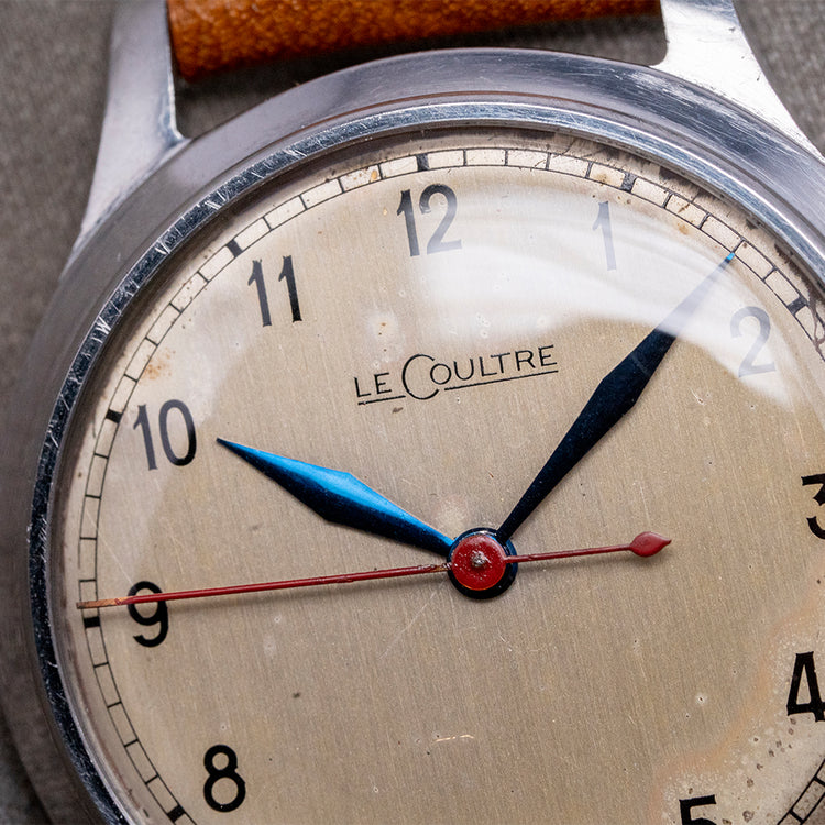 1940s LeCoultre Cal. 450/A 'WWII Military Style' Steel 33mm