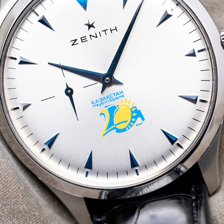 2011 Zenith Heritage Ultra Thin 40mm '20th Anniversary Kazakhstan Independence'
