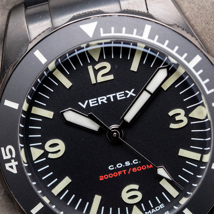 2022 Vertex M60C AquaLion No-Date Black DLC 40mm