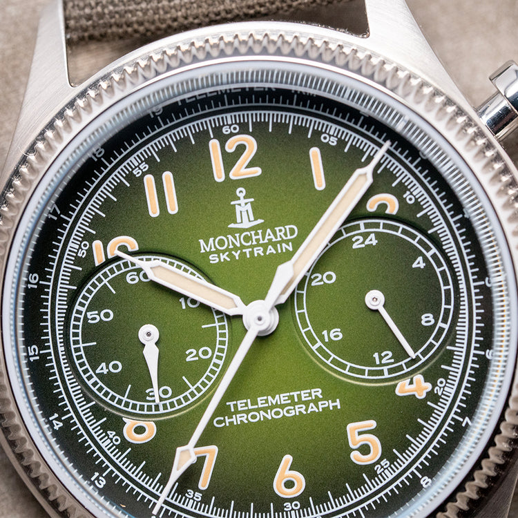 2026 Monchard Telemeter Chronograph Green 39mm