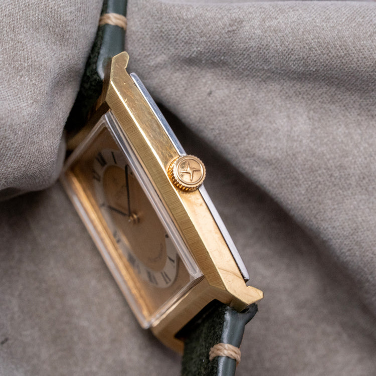 1960s Zenith Zenitissimo Gold Filled Square 27.5x33.5mm 4002 HU