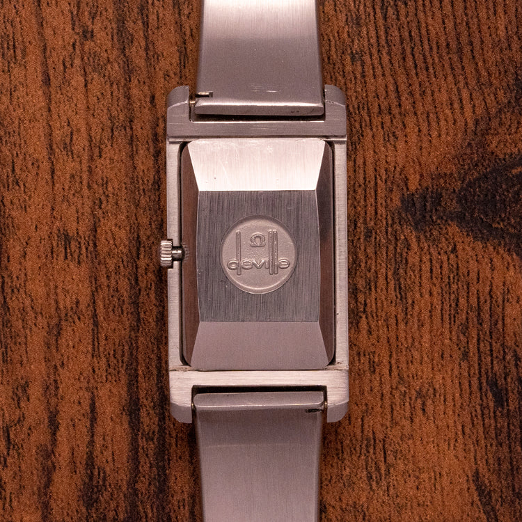 1973 Omega De Ville Automatic Rare Oversized Blue 155.006