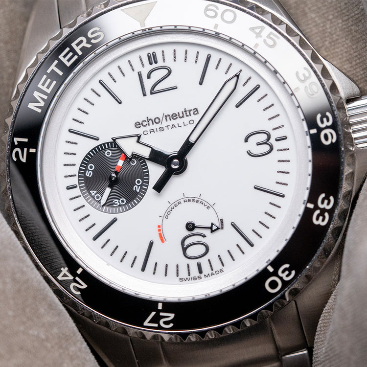 2025 Echo Neutra Cristallo White Diver Automatic 42mm