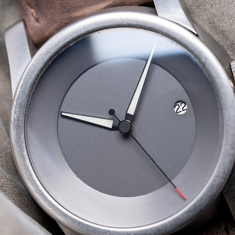 2018 Schofield Signalman Bare Bones Graphite Dial 1 of 1 44mm