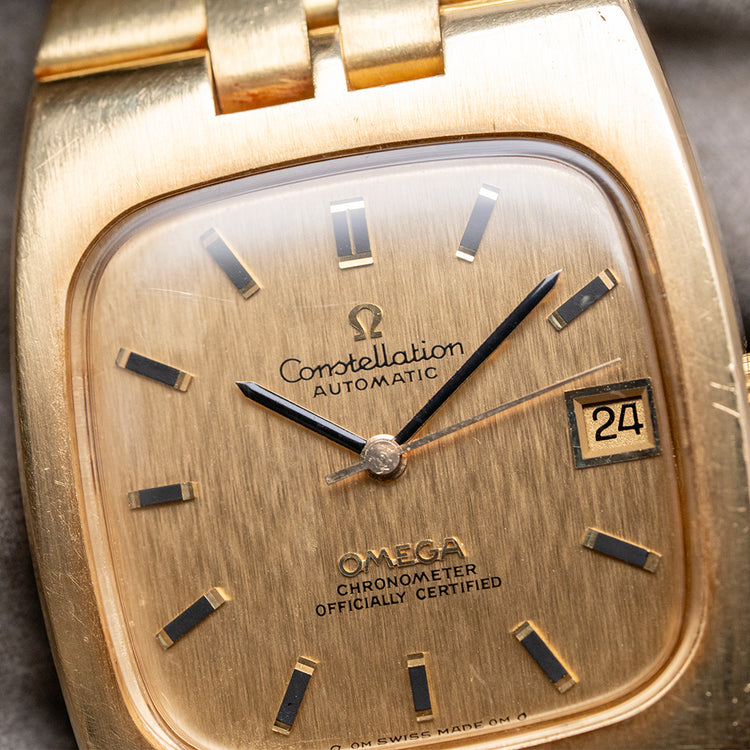 1971 Omega Constellation Chronometer 18ct Gold 168.047