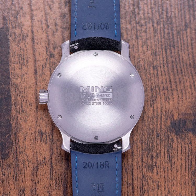 2022 Ming 17.09 Blue Automatic + Ming Tray