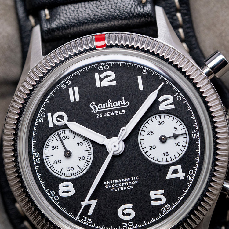 2024 Hanhart 417 ES 1954 Flyback Chronograph 39mm