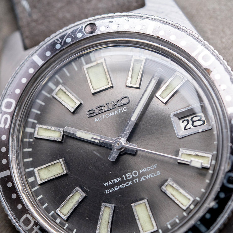 1966 Seiko Divers "62MAS" Big Crown Automatic 38mm 6217-8001