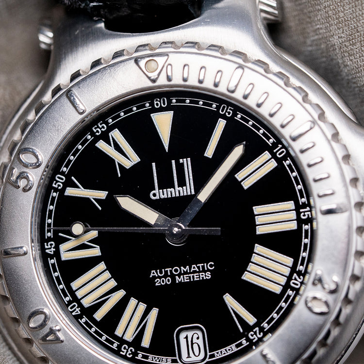 1990s Dunhill Automatic ETA 2824-2 Sports Watch 37mm