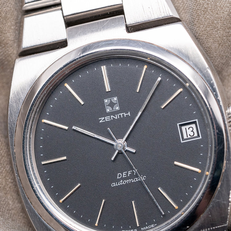 1970s Zenith Defy Automatic on Integrated Bracelet 37mm 02 0360 380