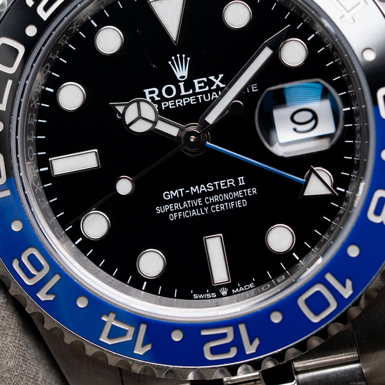 2019 Rolex GMT-Master II 40mm 'Batgirl' Jubilee 126710BLNR