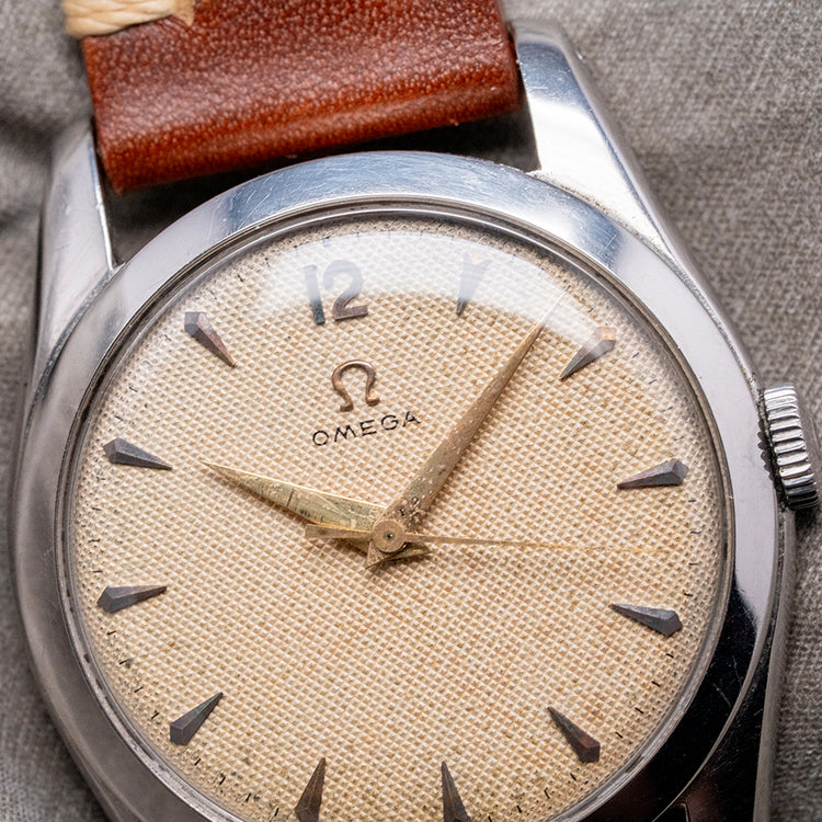1952 Omega 'Waffle' Dial Manual Cal. 420 2650-4 33mm